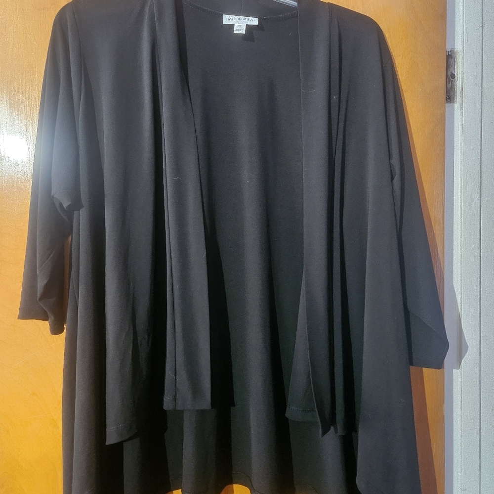 Fashion Bug Black Light Weight Cardigan